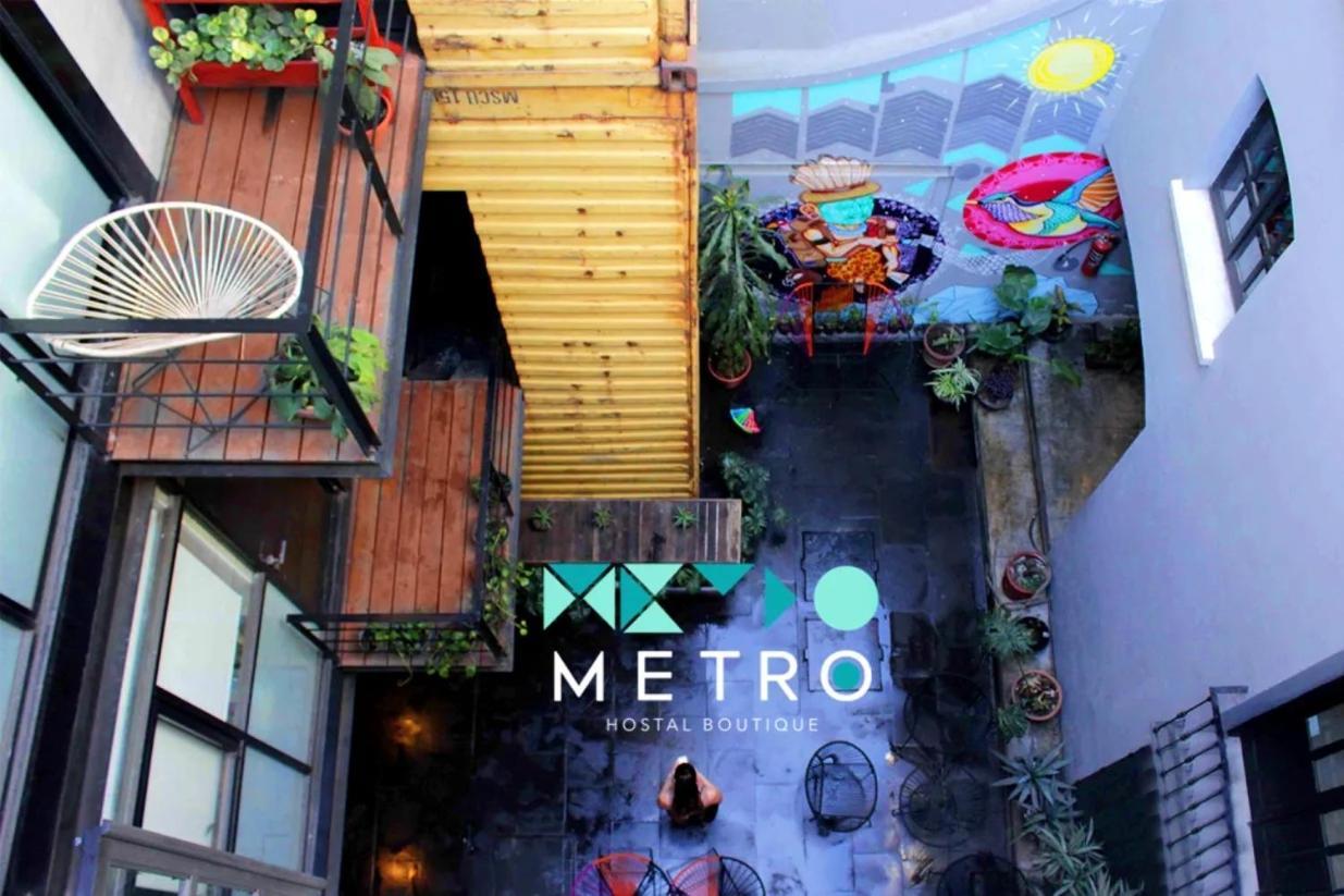 Metro Hostal Boutique Mexico-stad Buitenkant foto
