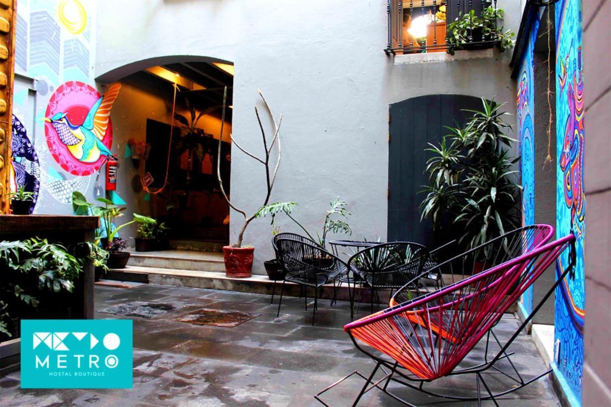 Metro Hostal Boutique Mexico-stad Buitenkant foto