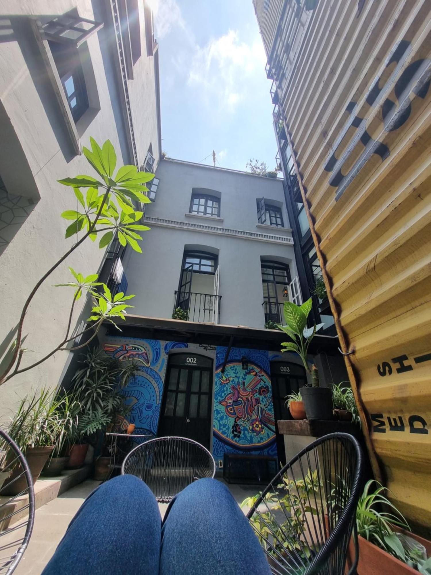 Metro Hostal Boutique Mexico-stad Buitenkant foto